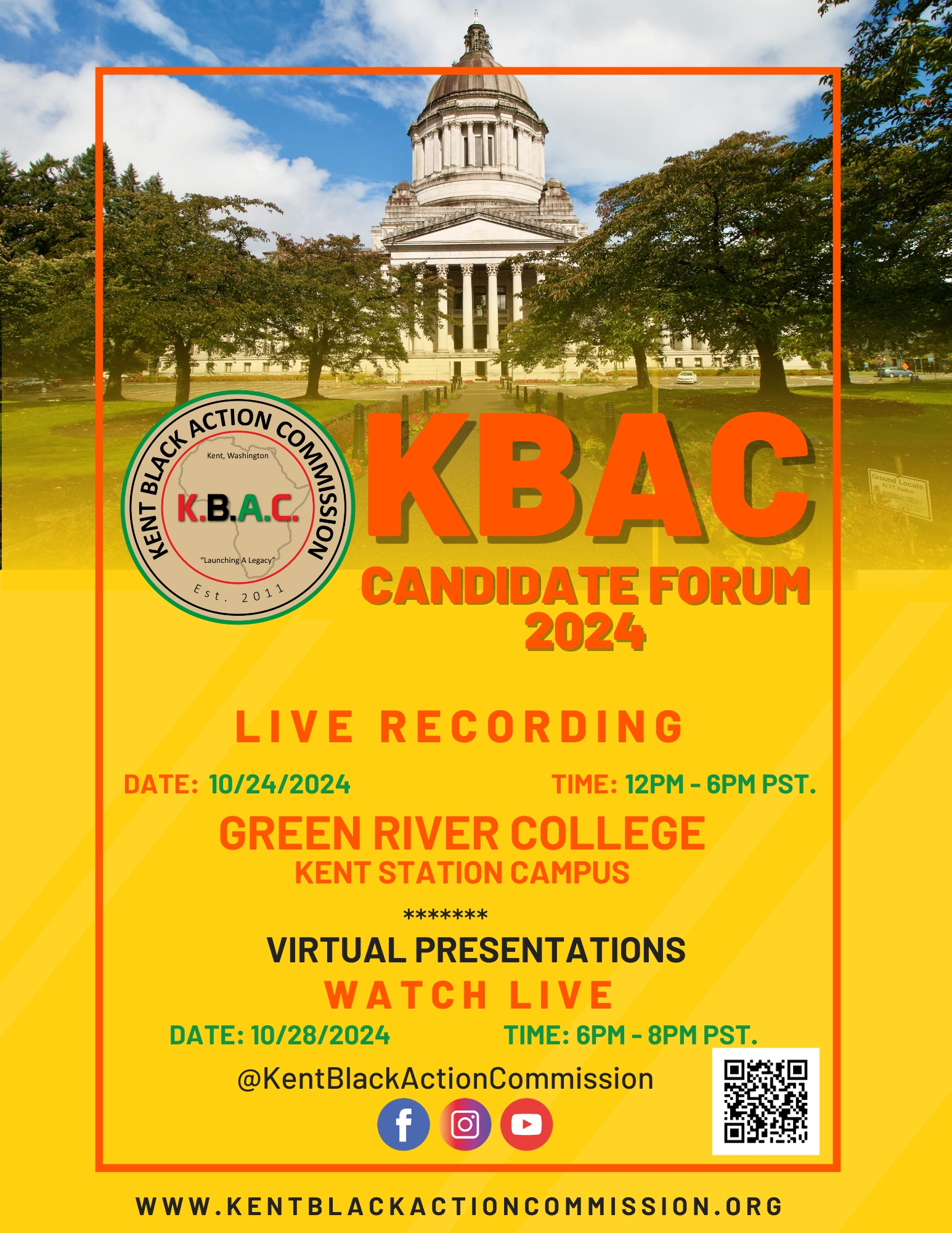 Kent Black Action Commission to Host 2024 Candidates Forum