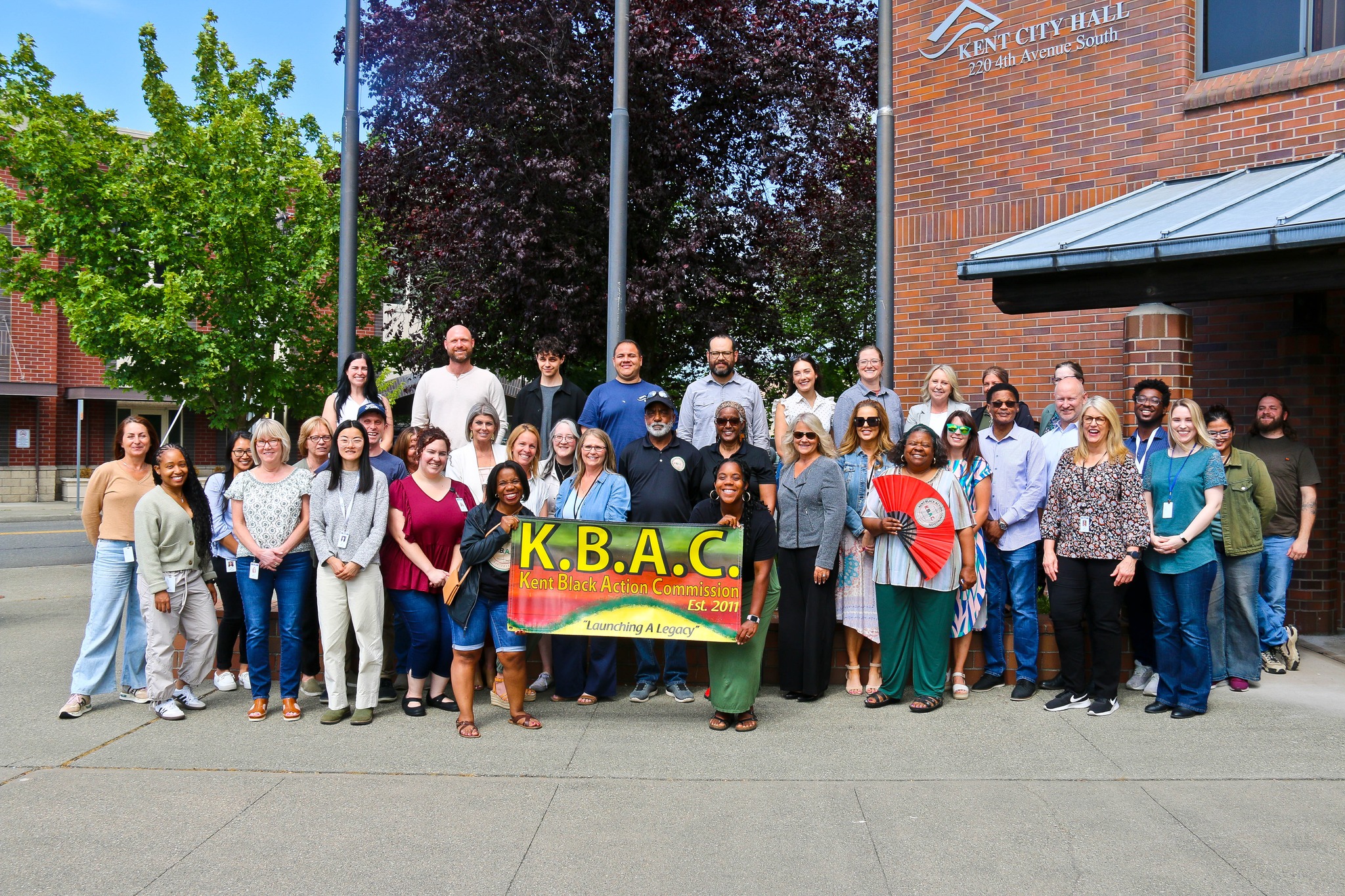 City of Kent Honors Juneteenth with Annual Flag Raising