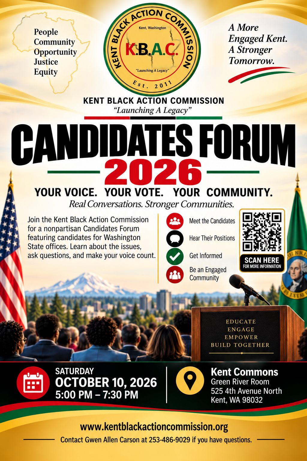 2026 CANDIDATES FORUM: COMMUNITY, CONVERSATION AND CIVIC ENGAGEMENT